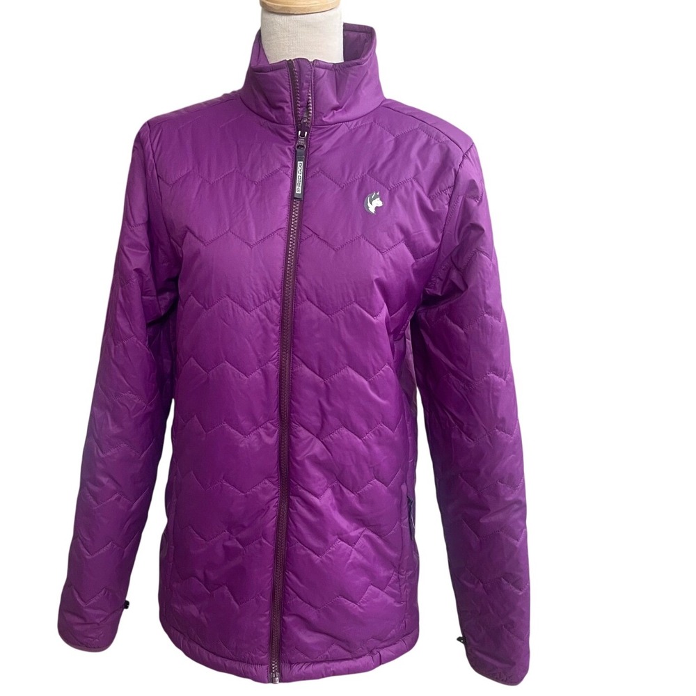 Shred Dog big‎ Kids teen Sz 16 Purple Quilted Puffer Jacket Lightweight Coat
